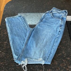 American Eagle Outfitters Blue Straight Leg Jeans